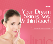 Get our rejuvenation package for only $35, including a premium mask to lock in a glowing and refreshed complexion.